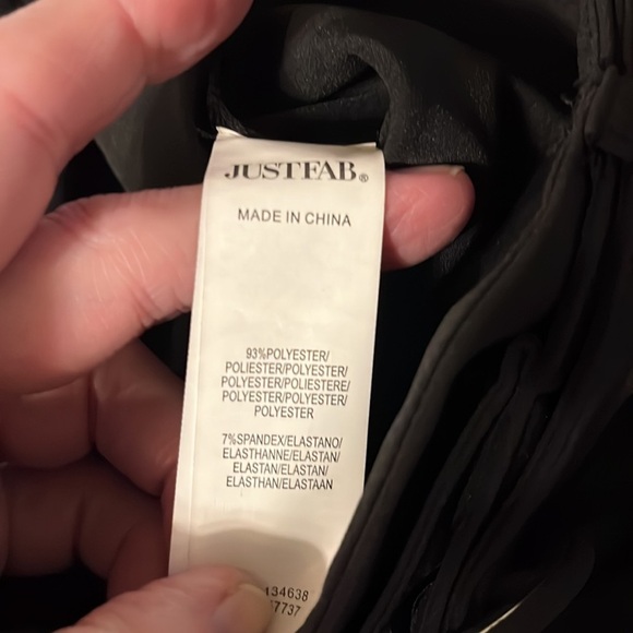 Just fab black dress pants . Sz XL - Picture 7 of 7